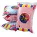 Cotton Candy Blue and Pink Party Flavors Supplies Birthday Treats for Kids, Kosher, 3oz Bag (3-Pack) 3 Ounce (Pack of 3)
