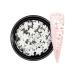 Nail design Nail Art Flower Pearls Mix silver
