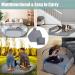 Zhilishu Hexagon Washable Liner | Portable Guinea Pig Playpen Pad | Super Absorbent & Waterproof | Anti-Slip | 47Inch (Pad Only) - Buy Online on GoSupps.com