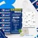 Crest Pro-Health Advanced White Toothpaste (5.8 oz 5 pk) - Teeth Whitening Kit with Gift Bundle: Smile Light Spring Guide Squeezer & No-Mess Caps | International Shipping Available - Buy Online on GoSupps.com
