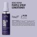 Schwarzkopf Professional BLONDME Bond Repair Purple Spray Conditioner Sans Rin age Neutraliser Sous Tons Jaunes Cheveux Color s claircis D color s D m lant Et Nourissant 150 ml - Buy Online on GoSupps.com