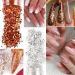 Flofia 12 Box Holographic Nail Glitter Powder - Makeup Face Eyes Body Nail Art & Decoration in Gold & Brown - Buy Online on GoSupps.com