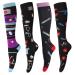 Compression Socks for Women & Men Medical Circulation 15-25 mmHg Best for Nurses Youth Nursing Running Travel(4 Pairs) Medical S-M