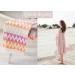 Mebien Turkish Towels Oversized (35x67) Zig Zag Orange Fuchsia Beach Towel - Quick Dry, Sand Free & 100% Cotton - Buy Online on GoSupps.com
