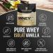 Buy Natureletics Premium Whey Isolate Vanilla - Lactose-Free Low-Fat No Sweeteners Grass-Fed - International Shipping Available - Buy Online on GoSupps.com