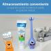 Dr. Brown's ToothScrubber Toddler Toothbrush - BPA Free - Ages 1-4 - Purple Monster Design - Buy Online on GoSupps.com