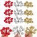 Zerodeko 24pcs Simulated Fruit Skewers Flower Picks for Bouquets Christmas Berry Picks Christmas Floral Picks Berry Twig Spray Nativity Decor Fruits Stems Foam Artificial Branch - Buy Online on GoSupps.com