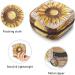 Anna Cowper Painted Sunflower Sanitary Napkin Storage Bag - Floral Period Pouch for Women and Teens - Buy Online on GoSupps.com