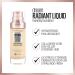 Maybelline Dream Radiant Hydrating Foundation with Hyaluronic Acid & Collagen - 30 Sand | Lightweight Medium Coverage for 12-Hour Hydration - Buy Online on GoSupps.com