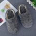 Fuzzy Slip-Resistant Plush Slippers for Men | Elegant Closed Home Shoes | Comfortable Indoor Footwear - Buy Online on GoSupps.com