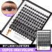 Buy Bodermincer 120pcs D Curl Mixed Eyelashes - Professional Individual Cluster for Home Extensions (8-10-12-14-16mm - Buy Online on GoSupps.com
