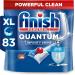 Finish Quantum Infinity Shine dishwasher tablets |Variant: Regular |Size: a total of 83 dishwasher tabs |For sparkling cleaning the first time 83 pieces (1 Pack)