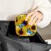 GIAPB Period Bag Sanitary Napkin Storage Pouch - Sunflower and Butterfly Design | Travel Makeup Bag - Color 2466 - Buy Online on GoSupps.com
