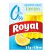 Royal G latine Go t Citron G latine Light Paquet de 31 gr 10 Kcal