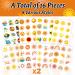 Sun Temporary Tattoos for First Trip Around the Sun Party - 16 Sheets (192 PCS) - Buy Online on GoSupps.com