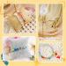 Clay Beads Bracelet Making Kit - 24 Colors, 6000 Flat Heishi Beads, 1200 Jewelry Accessories, 14 A-Z Smiley Face Bead Strings | Jewelry Making Kit for Preppy Girls 6-12 - Buy Online on GoSupps.com