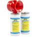 Seachoice Mini Signal Horn Kit, Air Horn for Boats Up to 65 Ft, Two 1.4 oz. Canisters and Trumpet
