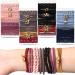 100 Pcs Hair Ties Bracelet  Boho Hair Ties for Women Girls  Cute Ponytail Holders  Hair Elastics Band for Thin Long Curly Hair  Morandi Colors