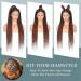 Fecihor 36 Criss Cross Knotless Box Braided Wig with Baby Hair - Mix Black Brown - Buy Online on GoSupps.com