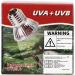 LEDGLE 25W Reptile Heat Bulb E27 - UVA/UVB Tortoise Heat Lamp for Reptiles, Amphibians, Lizards, Turtle, Snakes - Buy Online on GoSupps.com