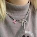 Shop OralGos Vintage Heart Bow Pendant Necklace | Cute Choker Pearl Collar Fashion Clavicle Chain - International Shipping Available - Buy Online on GoSupps.com