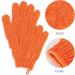 Alotpower 24 Piece Exfoliating Bath Gloves | 100% Nylon | Double Sided Scrubber for Spa, Massage, Shower | 12 Colors | Bathing Accessories - Buy Online on GoSupps.com