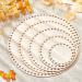 PandaHall Natural Wooden Basket Bottom Set - 5 Sizes Round Circle Blank Crochet Bases for DIY Weaving Supplies - BurlyWood (10/15/20/25/30cm) - Buy Online on GoSupps.com