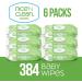 Nice 'N Clean Plant-Based Scented Baby Wipes - Green Tea Cucumber - 64 Wipes x 6 - Buy Online on GoSupps.com