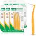 GUM Proxabrush Angled Reusable Interdental Cleaners - Yellow - Pack of 36