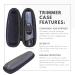 Travel Case for ToiletTree Professional Nose Hair Trimmer - Water Resistant & Heavy Duty Gray (Case - Buy Online on GoSupps.com