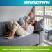 Macari 500 ml Premium Upholstered Cleaner Set - Eco-Friendly Sofa Car Mattress & Carpet Cleaner + Brush - Made in Germany - Buy Online on GoSupps.com