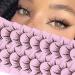 ALPHONSE Manga Lashes Fairy Clusters Korean Fake Eyelashes 3D Wispy Natural Japanese Anime Cosplay False Lashes 9 Pairs Pack Fairy Manga