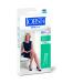 BSN Medical 122255 Jobst Ultra Sheer Compression Stockings Thigh High 20-30mmHg Closed Toe Lace Medium Midnight Navy