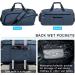 Kuston Sports Gym Bag with Shoes Compartment & Wet Pocket - Blue | Duffel Bag for Men and Women - Buy Online on GoSupps.com