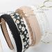 6PK Assorted Non Slip Headbands for Women and Girls - Flower, Pearl, Twisted Designs in Black and White Solid Colors - Buy Online on GoSupps.com