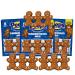 Lot de 3 bas de No l pour les amateurs de peeps guimauves en forme de bonhomme en pain d' pices bonbons de vacances pour gar ons ou filles