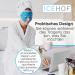 ICEHOF Eye Cooling Mask - Gel Eye Mask for Migraine Relief - Comfortable Upper Material with Storage Bag - Effective Forehead to Cheek Cooling Glasses - Buy Online on GoSupps.com
