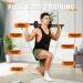 Buy HOTWAVE Resistance Bands Bar with Ab Roller - Portable Home Gym for Strength Training Squats & Weightlifting - Full Body Exercises - Buy Online on GoSupps.com