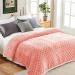 Sherpa Throw Blanket - 50x60 Baby Pink - Cozy & Soft Fleece Blanket for Couch, Bed, and Sofa - Buy Online on GoSupps.com