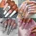RUNRAYAY 30pcs Bling Alloy Dollar Nail Charms 3D Nail Charms for Acrylic Nails Decoration with Gems and Rhinestones Shiny Luxury Design Crystal Nail Jewels Nail Art Supplies for Women DIY Manicure - Buy Online on GoSupps.com