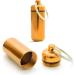 Ganzoo Capsule tanche porte-cl s pour petits objets et pilules capuchon d vissable avec joint en caoutchouc aluminium anodis multicolore hauteur 45 mm lot de 6 - Buy Online on GoSupps.com