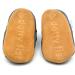 Dotty Fish Soft Leather Baby Shoes | Toddler Sandals | Non-Slip Suede Soles | Grey | 0-6 Months to 3-4 Years - Buy Online on GoSupps.com