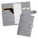 KWMobile Felt Cover for Mother-Child Pass | Protective Light Gray Sleeve for Austrian Mother Pass | Extra Subjects Included - Buy Online on GoSupps.com