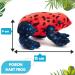 Zappi Co 100% Recycled Plush Poison Dart Frog Toy - 15cm Stuffed Eco-Friendly Animal for Newborns - Buy Online on GoSupps.com