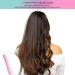 FoxyBae Bounce Bae 1-Inch Ceramic Hair Curling Iron | Dual Voltage Curling Wand for Smooth Frizz-Free Hair | 360 Swivel Cord | Party-Pink - Buy Online on GoSupps.com