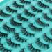 20 Pairs Magefy Handmade Faux Mink Eyelashes - Natural Look, 4 Styles, Fluffy False Lashes Pack - Green - Buy Online on GoSupps.com
