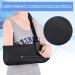 Universal Arm Sling Shoulder Immobilizer with Foam Neck Pad - Adjustable Arm Support for Men, Women, Teenagers - Black - Buy Online on GoSupps.com