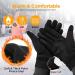 Winter Touchscreen Gloves - Unisex Warm Windproof Waterproof Reflective Gloves for Running, Cycling, Driving - Non Slip Grip - Large Size - Buy Online on GoSupps.com