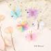 10PCS Mini Butterfly Hair Clips - Colorful Tulle Mesh Hair Bow Pins for Girls & Women | Oaoleer Hair Barrettes for Wedding, Halloween & Cosplay - Buy Online on GoSupps.com
