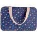 IGNPION Large Travel Toiletry Bag Waterproof Wash Bag | Dark Blue Floral Cosmetic Organizer for Women - Buy Online on GoSupps.com